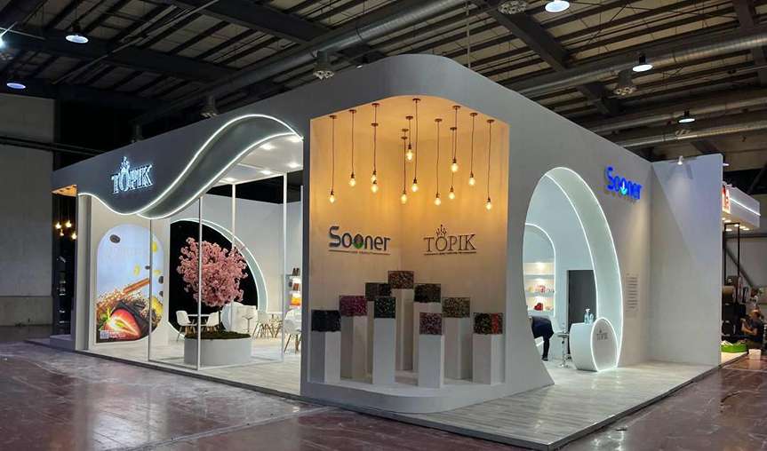 غرفه شرکت تاپیک در نمایشگاه شیرینی و شکلات 1404